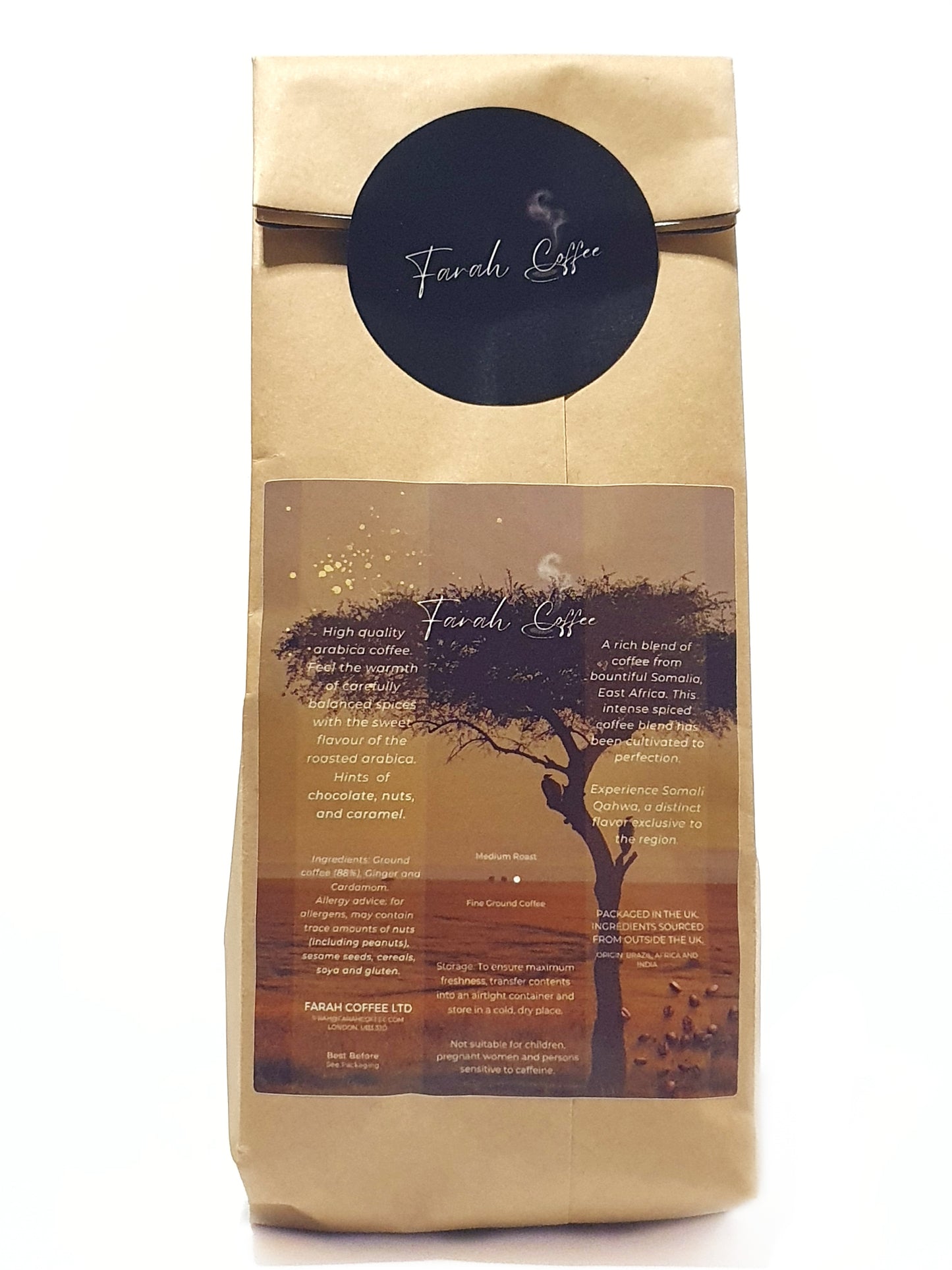 
                  
                    Farah Somali Spiced Coffee
                  
                