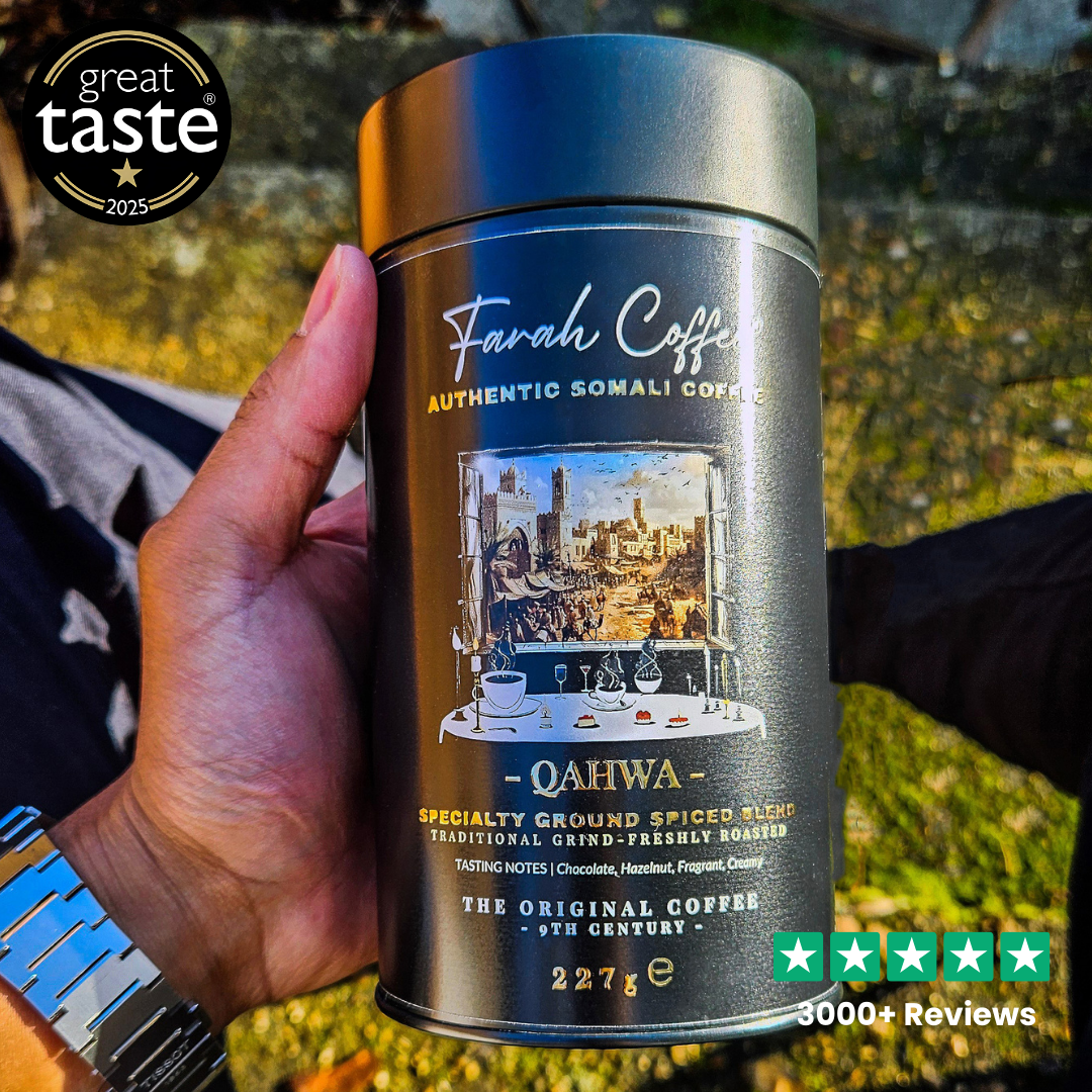 
                  
                    Authentic Somali Coffee - Smooth, Spiced, and Refreshingly Delicious - Sample Pack (30g)
                  
                